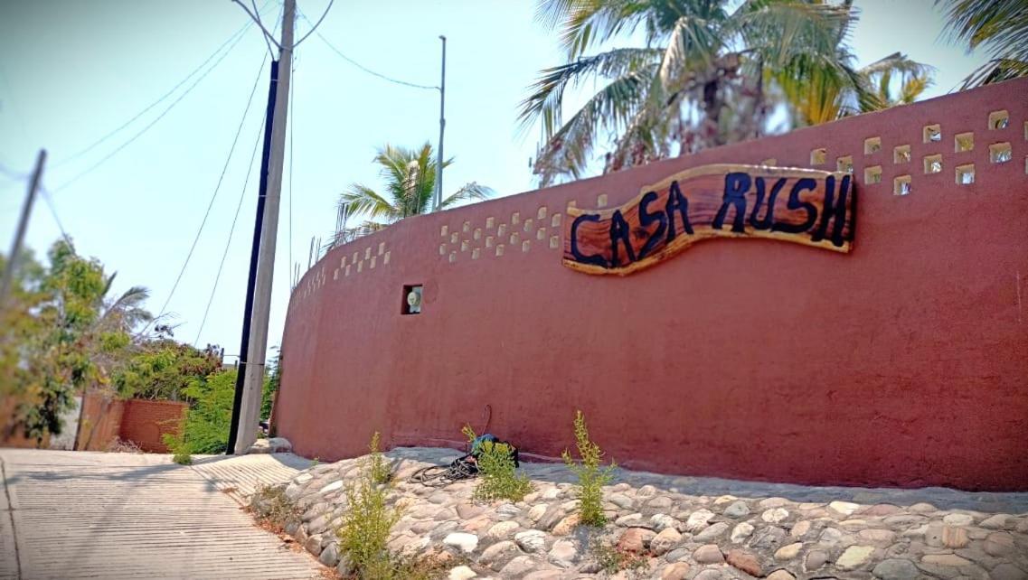 Hotel Casa Rush Puerto Ángel Εξωτερικό φωτογραφία